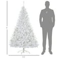 6' Tall PreLit Douglas Fir Artificial Christmas Tree with Realistic Branches, 250 Warm