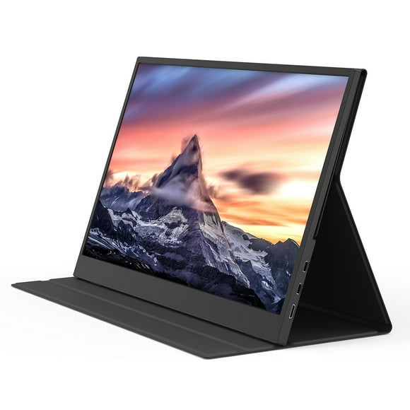 Computer 15.6in Monitor 1920x1080 High Definition Multimedia Interface Portable Monitor Computer Display
