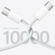 thumbnail image 2 of Cable iBox Tipo-C A Tipo-C, 1m, 60W, Trenzado, Blanco, 2 of 5