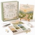 thumbnail image 2 of Mivyn Psalms of Comfort & Strength Sea Glass Art Kit, Christian DIY Craft Kit with Inspirational Bible Verse Design, Gift for Home Art Decor,#Joy Comes In The Morning, 2 of 6