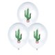 thumbnail image 2 of KAKOWELY 10 globos decorativos con estampado de cactus para fiestas hawaianas, festivales y reuniones (12 pulgadas), 2 of 4