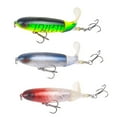 thumbnail image 1 of Señuelo de pesca portátil y ligero Sonducket 3 piezas cebo artificial Grano de tigre duradero verde 15g, 1 of 6