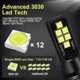 thumbnail image 2 of drl lamp hb4 9006 led fog light bulb 3030 smd, 2 of 5