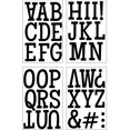 thumbnail image 2 of S.E.I. 3-inch Classic Iron-on Letters, Polyvinyl Heat Transfers, Black, 2 of 5