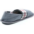 thumbnail image 5 of Static Footwear Kids Plaid Slip On Warm House Slippers, 5 of 7