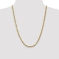 thumbnail image 4 of 14K Yellow Gold Anchor Chain Styles Necklace 24 inch 4.75 mm Semi-Solid with Lobster Clasp, 4 of 4