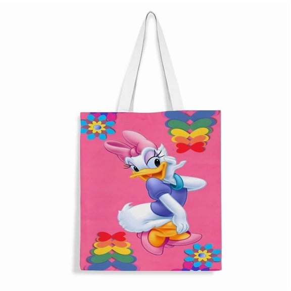 Minnie bowtique handbag 13.8×15.8 inches made of canvas material durable and stylish showcasing personal style
