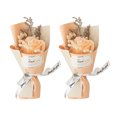 thumbnail image 1 of Mini ramo de rosas falsas de girasol, pétalos de flores de jabón hechos a mano, decoración floral artificial, regalo romántico de aniversario, cumpleaños para mujeres, esposas y madres., 1 of 8