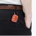 thumbnail image 6 of For Airpods 1 / Airpods 2 Case, Airpods Leather Case, Njjex Shockproof PC+PU Leather AirPods Accessories Headset Box Earphone with Cover Carabiner Keychain for Apple AirPods 1 & 2 -Basketball, 6 of 10
