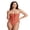 Orange, variant on LMLYSoH Womens Strapless Monokini Swimsuit Slim Fit Striped/Dot Print Sleeveless Tie-up Bathing Suit Casual Swimwear