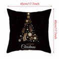 thumbnail image 3 of Under $5 EGNMCR Christmas Pillow Covers 18x18 for Xmas Decorations Snowflakes Plaid Check Christmas Tree Snow Winter Pillow Cases Winter Holiday Throw Pillows Decor for Couch, 3 of 3