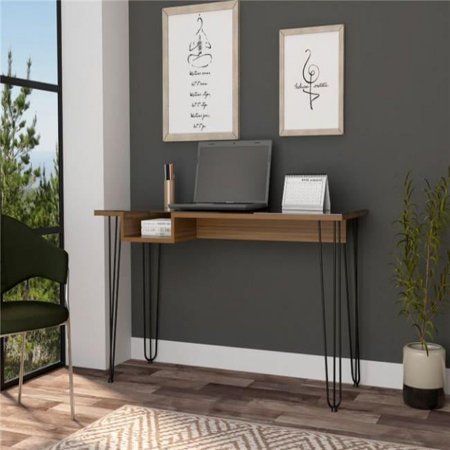 UPC: 0791002244904 | Depot E-Shop DE-ELG5970 140 in. Arizona Writing Desk  Mahogany