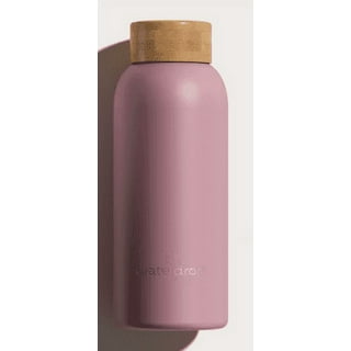 QISSZION 'PRETTY IN PINK' DELUXE LUXURY INSULATED 32 OZ WATER BOTTLE-UNUSED**