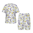 thumbnail image 1 of Fotbe Daisies Flowers Pijama Estampada de 2 Piezas para Niños – Ropa de Dormir de Manga Corta Cómoda para Niños y Niñas, Camiseta y Shorts de Algodón-XX-Large, 1 of 6