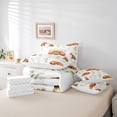 thumbnail image 6 of Castle Fairy Cute Wildlife Fox Bedding Comforter Set,Floral Animal Queen Bedding Sets, 6 of 8