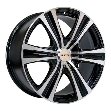 18 Inch Black Alloy Wheel Rim for Chrysler Pacifica, RTX 81830 18x8 5x114.3 5Lug