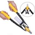 thumbnail image 2 of Professional Riveter Pliers, Pneumatic Riveter Thick Steel U-Shaped Pop Rivet Pliers with 5 Rivet Noses 3.2 to 6.4 mm, 2 of 5