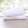 thumbnail image 5 of Puredown Goose Down and Feather Bed Pillows 2 Pack, White, King Size, 5 of 5
