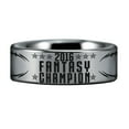 thumbnail image 6 of Tungsten Fantasy Football Championship Ring (8mm), 6 of 7