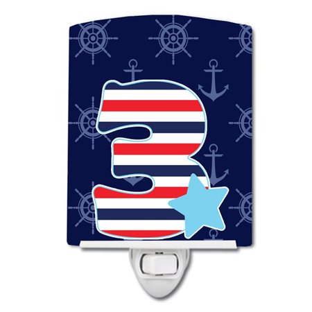 

Nautical Month 3 Ceramic Night Light