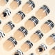 thumbnail image 5 of Uñas postizas adhesivas Sutaozhi Valentines cortas cuadradas 24 piezas, 5 of 7
