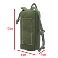 thumbnail image 4 of Paquete de riñonera compacta Cierre de cremallera Multifuncional 1000D Accesorios de nailon Gear Utility Gadget Pouch Key Holder para teléfono de Verde Sunnimix titular de la llave, 4 of 5