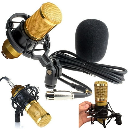 matoen Condenser Pro Audio BM800 Microphone Sound Studio Dynamic Mic +Shock