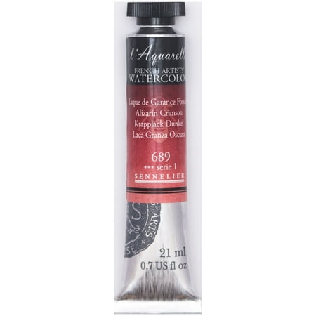 UPC: 3046450117223 | Sennelier French Artists Watercolor 21ml Tube Alizarin Crimson S1
