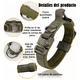 thumbnail image 2 of Collar Y Cuerda Para Perros talla MEDIANA Belug, Verde militar, 2 of 5