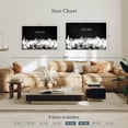 thumbnail image 4 of Elephant Stock Chicago Skyline Bw Wall Art - Horizontal Canvas Wall Art - Living Room Wall Decor - City Canvas - Black And Gray Decor - 39" x 26", 4 of 8