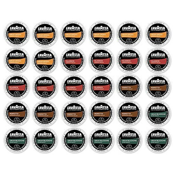 30 Count Lavazza KCup Variety Pack Sampler For Keurig KCup