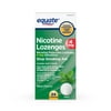 Equate Nicotine Polacrilex Lozenges, 4 mg, Mint Flavor, 24 Count