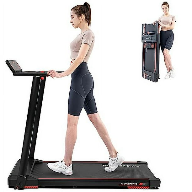 CITYSPORTS Folding Electric Treadmill Fitness Foldable Treadmill