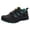 Black, variant on 9.5Y-14Y Boys Girls Hiking Trails Shoes Water Proof Non Slip Outdoor Trekking Sneakers Lace Up Trendy Walking Running Shoe