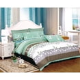 thumbnail image 2 of Swanson Beddings Buttercups 5-Piece 100% Cotton Bedding Set: Duvet Cover, Two Pillowcases and Two Pillow Shams (Oversized King) (Comforter is NOT included), 2 of 3