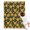 Black Sunflower Bud, variant on Black Sunflower Bud Pattern Blanket,Comfortable Soft Flannel Throw Blanket,All Season,Warm Lightweight Blankets for Sofa Bed Couch Living Room Chair,30"x40"