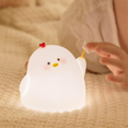thumbnail image 3 of Chicken Cute Night Light, Nightlight for Room/Bedside, Silicone Soft Lamp with 30Min Timer and Auto Off,, 3 of 5