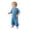 Sky Blue, variant on WELOIJEVBE Boy Summer Outfits Casual Short Sleeve T-Shirt and Shorts for Infant Boys clothes for boys 9-12 Months