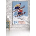 thumbnail image 2 of Winter Park, Colorado, Vintage Skiers (36x54 Giclee Gallery Art Print, Vivid Textured Wall Decor), 2 of 3