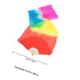 thumbnail image 2 of unbranded Danza Plegable De Multicolor Con Velo Largo Para Danza Y, 2 of 6