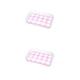 thumbnail image 2 of Caja de almacenamiento de huevos Billuyoard Estuche de plástico Apilable Verde Azul Blanco Rosa, 2 of 6