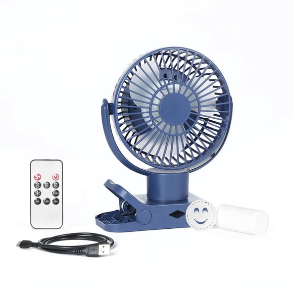 Ventilador portátil Limitless Breezie con luz LED y batería externa de 8000 mAh