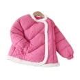 thumbnail image 4 of Esaierr 2-9T Kids Boys Girls Winter Warm Puffer Cotton Jacket for Baby Thickened down Cotton Coats Tops Toddler Lightweight Fall Winter Outerwear, 4 of 8