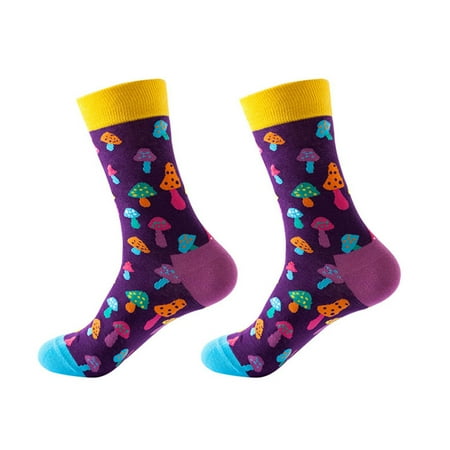 

LBECLEY Socks for Women Cotton Women Autumn and Winter Flower Printed Medium Stockings Socks Socks for Women Womens Socks Am One Size