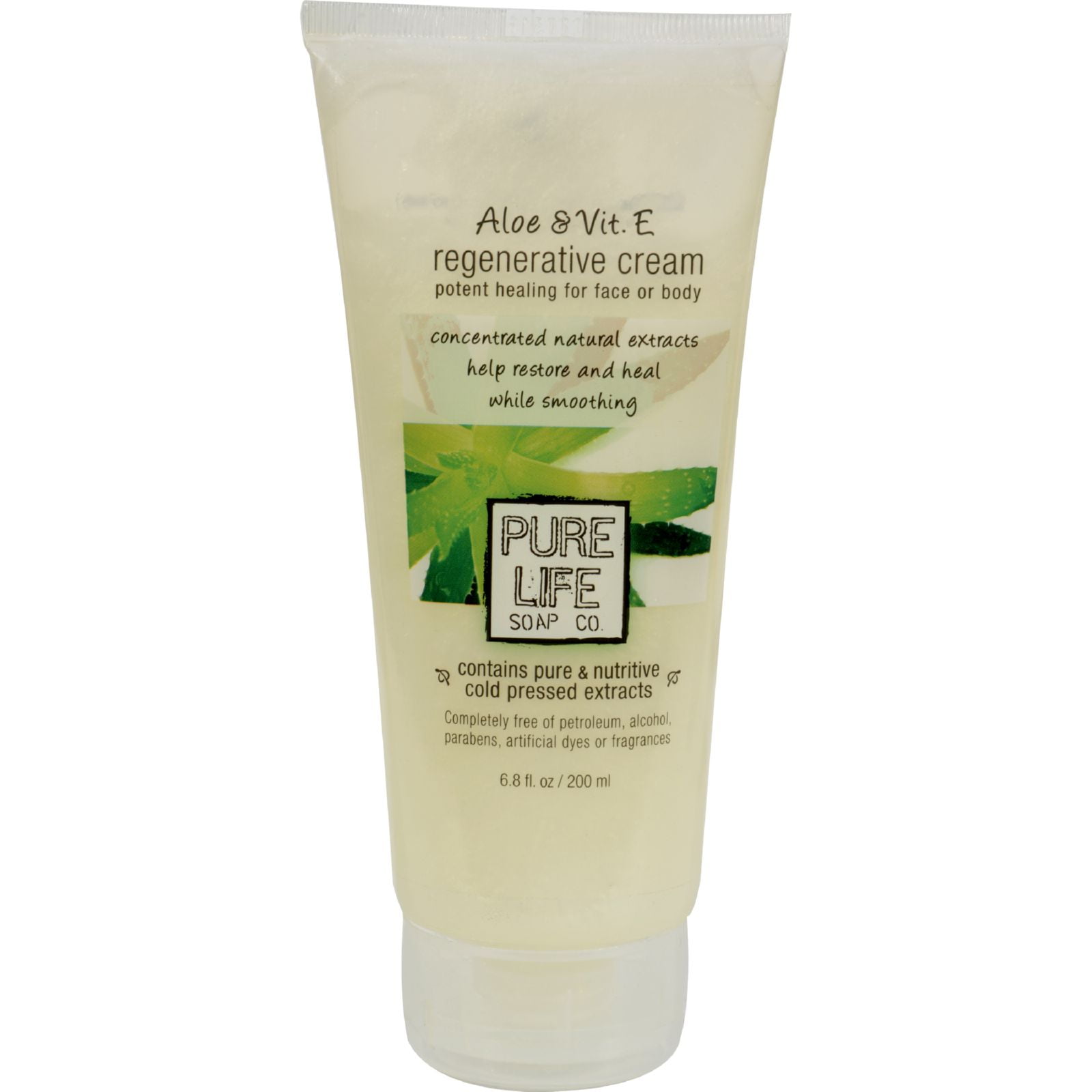 Pure Life Aloe and Vitamin E Regenerative Cream 6.8 fl oz