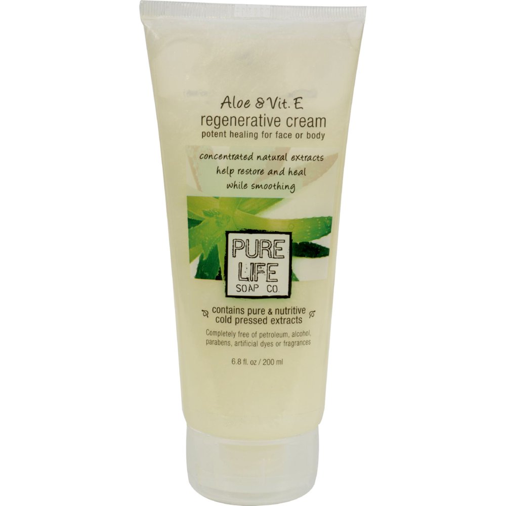 Pure Life Aloe and Vitamin E Regenerative Cream 6.8 fl oz Walmart