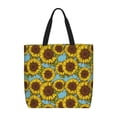 thumbnail image 1 of Balery Sunflowers Bolsa de Mano para Mujeres con Cremallera, Bolsa de Gimnasio con Compartimentos, Bolsa para Laptop, Bolsa para Trabajo, 1 of 7