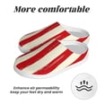 thumbnail image 6 of Picia America Flags2 for Women's Lamb-hug Comfy Fleece House Slippers Memory Foam, Slip-on House Shoes Indoor Outdoor-44/45, 6 of 7