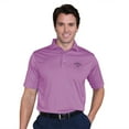 thumbnail image 1 of Monterey Club Men's Vertical Jacquard Texture Solid Golf Polo Shirt #1043, 1 of 2
