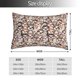 thumbnail image 2 of Fotbe Brown Sloth Funda de Almohada Decorativa Estilo Occidental, Lujo en Algodón, Fundas para Almohadas King, Cojín Estampado para Decoración del Hogar-16"x24", 2 of 6